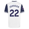 Maillot de Supporter Tottenham Hotspur Johnson 22 Domicile 2024-25 Pour Enfant